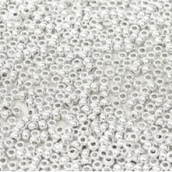 ROUND ROCAILLE 11/0 CRYSTAL LABRADOR FULL 55006